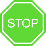Green does not mean stop